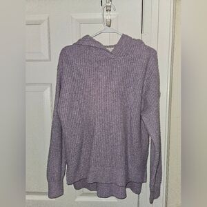 Rachel Zoe Oversized Knit Sweater Pink Lilac Tunic Women’s Large